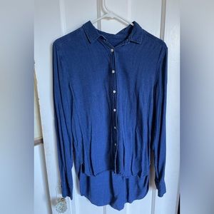 Loft denim blouse
